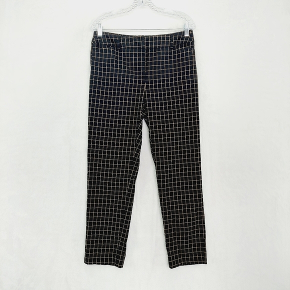 Charter Club Pants - Charter Club Pant Shop Classic Fit Black Yellow Squares Casual Pants P4515